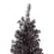 4ft. Unlit Holographic Brown Slim Artificial Tinsel Christmas Tree